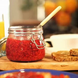 Watch how to make tasty raspberry jam using just four ingredients. Read the full recipe here: http://bit.ly/1fIMay7 | Waitrose & Partners