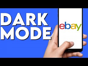 How To Enable and get The Dark Mode on Ebay App