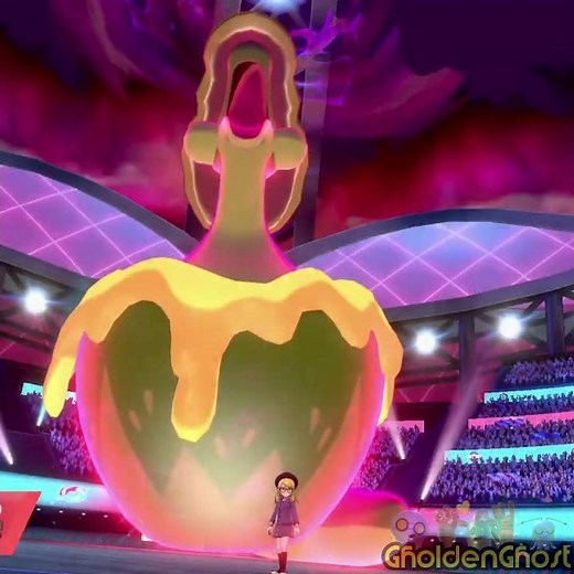Shiny Flapple/Appletun's GIgantamax #pokemon #applin #pokemonswordshield #gigantamax #shinypokemon