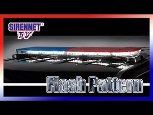 Flash Pattern: Federal Signal Allegiant Lightbar