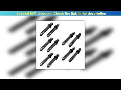 First Look A99G-10 Pcs 100N For Washing Machine Shock Absorber Washer Front Load Part Black Plasti