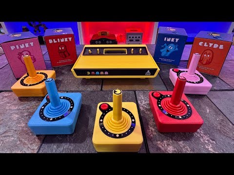 Incredible Atari 2600+ PACMAN Edition Console! — Unboxing, Setup & Review