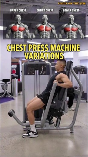 Chest press machine variations #gymworkout #fitness #bodybuilding