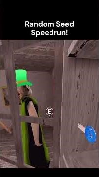 Granny Legacy Random Seed Speedrun! #speedrun #speedruning #granny #horror #scary #grannygame #game