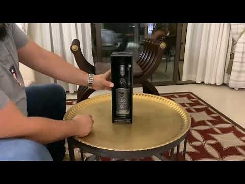 Vodka, hammer and brush: How to open a Beluga Gold Line Bottle كيف تفتح قنينة بيلوچا چولد لاين