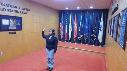 Enlistment ceremony October 22, 2025. | Atlanta MEPS, 10th Battalion, US Military Entrance Processing Command