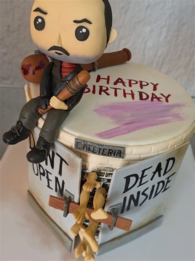 y tu de que serie pedirías tu pastel?? #pastelthewalkingdead #fansthewalkingdead #pastelespersonalizados #guadalajarajalisco #fondantcake