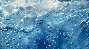 Blue water Splash, water splash isolated, real water splash for Advertising design element, Clean water