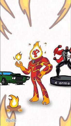 Ben 10 Heat Blast Transformation | Fan Animation