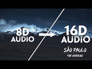 The Weeknd - São Paulo [16D AUDIO | NOT 8D]🎧 | After Hours Til Dawn