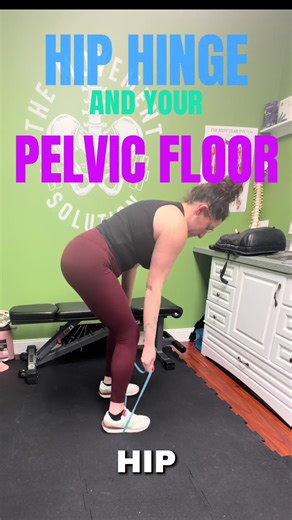 Hip hinging is one of the most pelvic-floor-friendly movement patterns there is. When you hinge, your pelvis moves back and your sit bones widen—giving the pelvic floor space to lengthen and descend. Then, as you return to standing, the pelvic floor recoils and contracts in coordination with your glutes and deep core. This is how the pelvic floor is meant to work: ➡️ lengthen under load ➡️ generate strength ➡️ manage pressure efficiently Strength isn’t just about squeezing—it’s about control thr