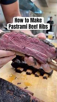 How to Make Pastrami Beef Ribs! #pastrami #beefribs #smokedmeat #bbqlovers #pitmaster