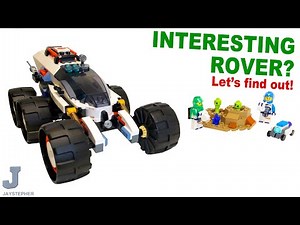 LEGO City 2024 Space Explorer Rover And Alien Life 60431 Tour & Review