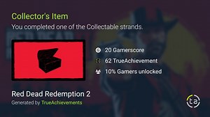 Collector's Item achievement in RDR 2