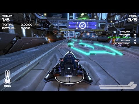 WipEout 2048: World record online Unity Square (2.47.58) TV mode