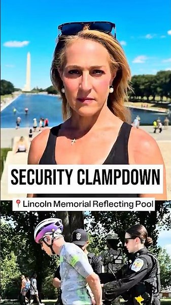 Security clampdown Lincoln Memorial Reflecting Pool
