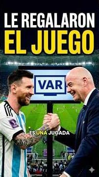 FIFA HANDED THE GAME TO MESSI #news #soccer #live #argentina