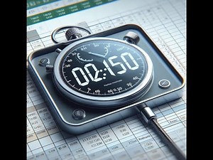Stopwatch with milliseconds in Excel (VBA Macros)
