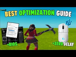 *ULTIMATE* PC Optimization Guide Fortnite Chapter 7 (MAX FPS + 0 PING + 0 DELAY)