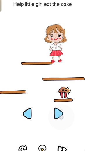 Brain Out Level 99 – Help the Little Girl Eat the Cake 🎂