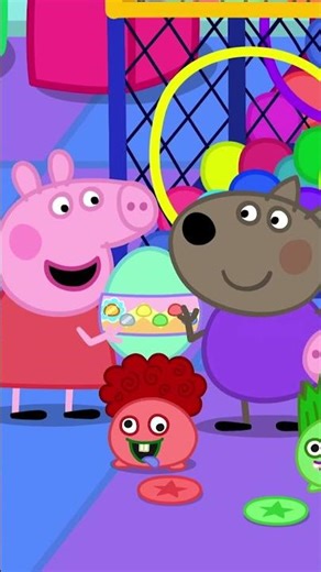 Peppa UNBOXES Special Mystery Toy! #PeppaPig #Shorts