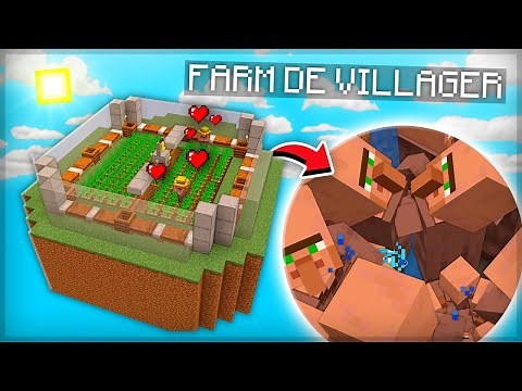 ✔️ INFINITE VILLAGER FARM! (EASY VILLAGERS) - MINECRAFT 1.16 / 1.17