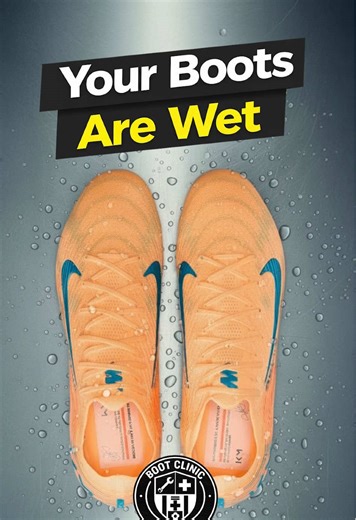 Why Your Soccer Boots May Feel Dry but Are Still Wet Inside
