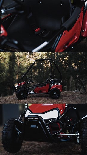 The perfect Go-Kart for the kids! The GK100 is back with some design improvements and ready to rip up any trail. #ColemanPowersports #GoKart | Coleman Powersports