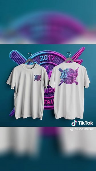 Open PO New Design T-Shirt LALUNA MUSIC