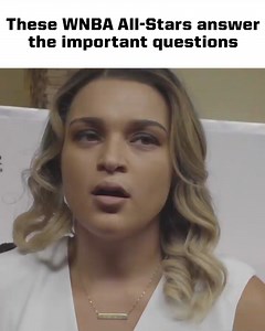 422K views · 308 reactions | Never forget when these WNBA stars answered these "hard-hitting" questions  | espnW | Facebook
