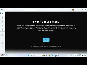 How to Disable S Mode on Windows 11