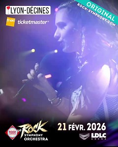 🎁L'idée de cadeau parfait pour Noël 🎁 ✨ Le samedi 21 février 2026, un spectacle grandiose aura lieu au LDLC Arena à Lyon-Décines. Les joyaux des plus grands morceaux de rock mondialement connus seront interprétés par un orchestre symphonique, un chœur et un groupe de rock. Deux chanteuses d’opéra, maîtrisant à la perfection le soprano colorature, ajoutent une touche classique à la puissance du rock, transformant la musique en un opéra rock unique. The only ORIGINAL show! Le CHEF D'ORCHESTRE ch