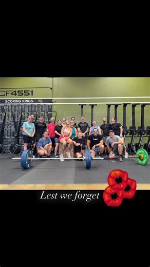 Today, we pause to honour Remembrance Day - a time to reflect on the courage, sacrifice, and service of those who have fought and fallen for our freedom. As a community built on resilience, discipline, and camaraderie, we remember the men and women who exemplified these same values in the ultimate way. Lest we forget @crossfit @crossfit_4551 #crossfit4551 #cf4551 #iamcf4551 #crossfit #crossfitfam #crossfit4551caloundra #crossfit4551sunshinecoast #og #theoriginal #crossfitcommunity #community #un