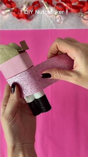 DIY Nutcracker Made of Cardboard📦