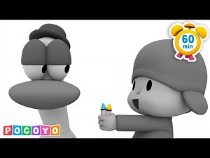 🎨 Colorear y pintar con pocoyo 📓 [60 min] | POCOYÓ en ESPAÑOL LATINO | CANCIONES y DIBUJOS ANIMADOS