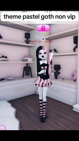 Pastel Goth Non VIP | Dress to Impress Roblox💜