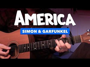 Learn to Play "America" by Simon & Garfunkel (guitar lesson with tabs)