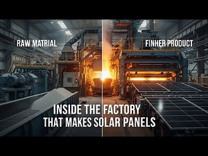 32 Inside the Factory That Makes Solar Panels – From Sand to Clean Energy Full Process