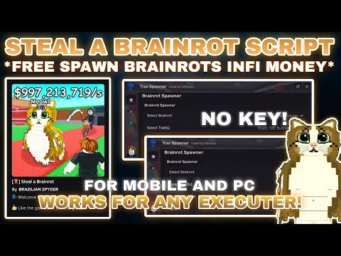 [🦉] Steal a Brainrot Script Pastebin *FE* Spawn Any Expensive Brainrots | Spawn Secrets Update