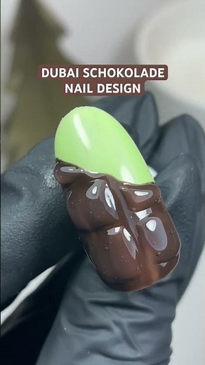 Tutorial: Dubai Schokolade Nail Design