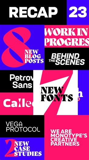 🎉 Fontfabric's 2023 Recap: New Fonts, Insights, and Partnerships! ✨ Explore our latest releases, dive into inspiring blog posts and case studies, and discover our exciting collaborations. https://linktr.ee/fontfabric Cheers to a creative 2023, and let's make 2024 even more amazing! 🥂 Fonts in use: Gismo, Calleo, Grima, Petrov Sans, Auge, Salina and Plush | Fontfabric Type Foundry
