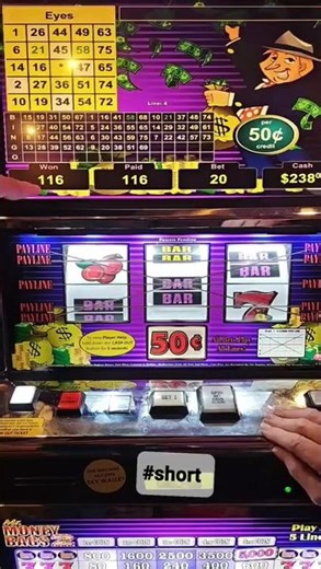 Sweet Hit on Money Bags #SHORTS #slots
