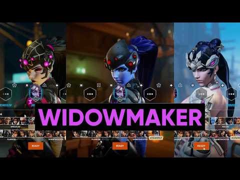Widowmaker Gameplay (No Commentary) Overwatch (PC 1440p 60fps)
