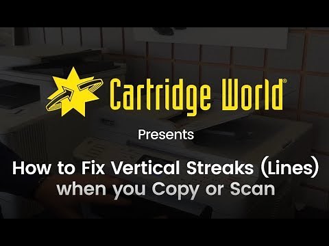 Printer Self-Help: How to Fix Vertical Streaks When You Copy or Scan