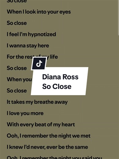 Diana Ross - So Close: A Retro Dance Anthem