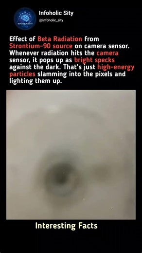 What Radiation Looks Like on Camera! 📱✨