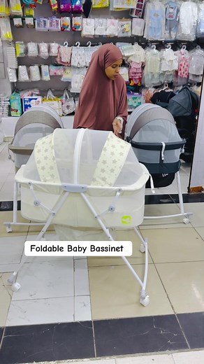 Foldable Baby Bassinet: Lightweight, Portable Sleep Space