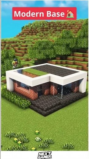 Minecraft buildings modern haus🏡
