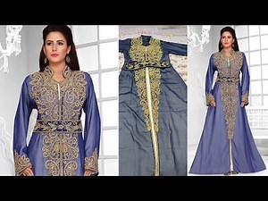 🆕high Neckline Moroccan Style Kaftan - Diy Kaftan Dress Pattern Must Watch!