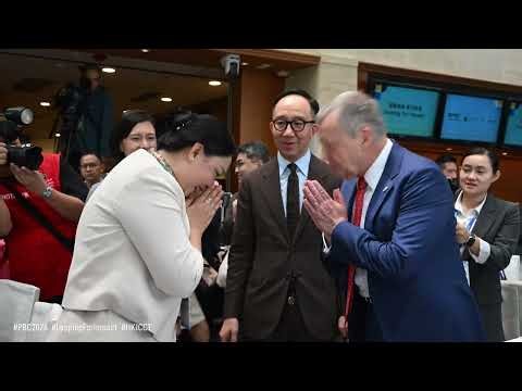 PBC 2026 forum speakers at a Welcome Luncheon at Sha Tin Racecourse